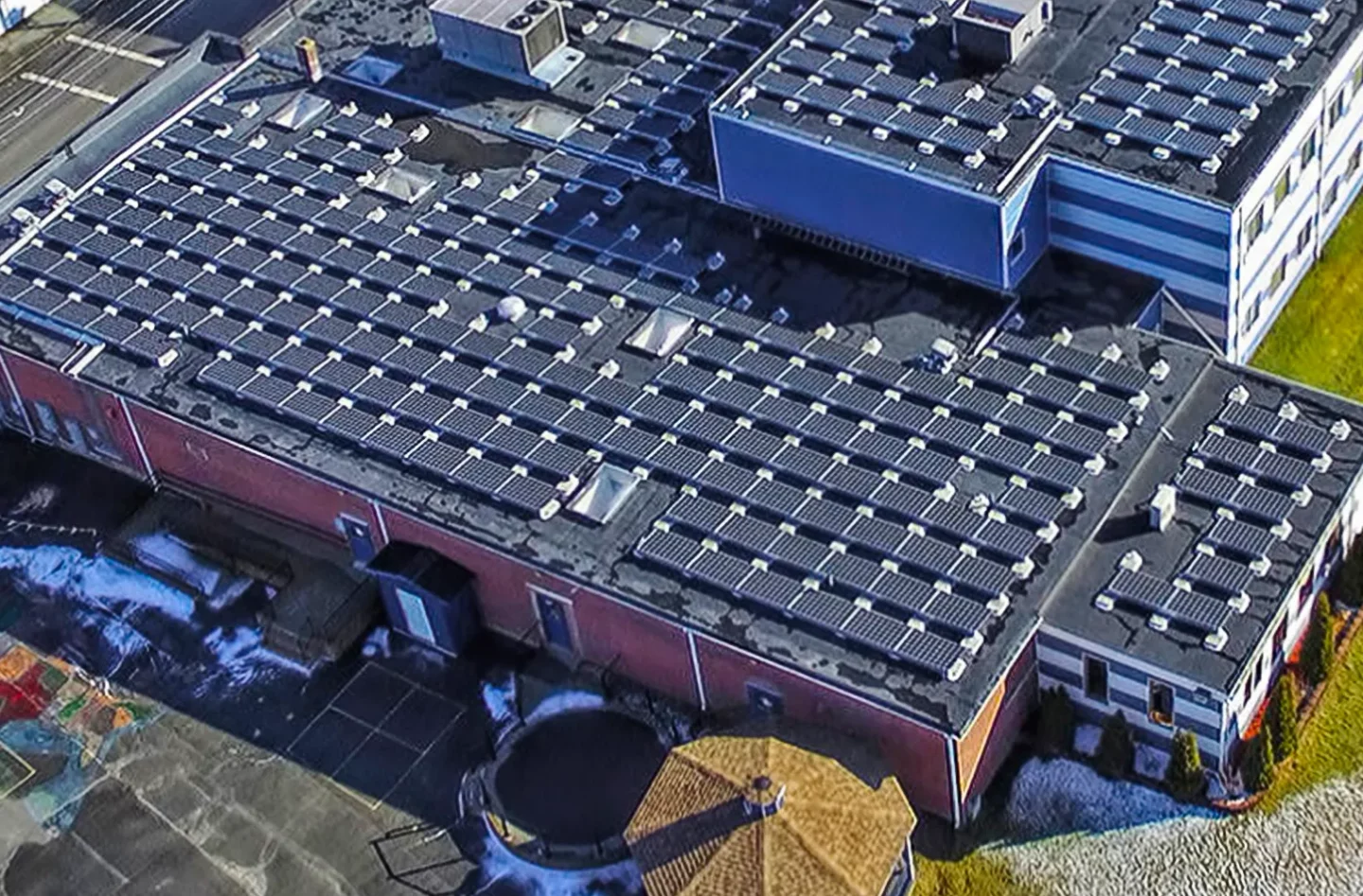 Lawrence Family Development Charter School rooftop solar