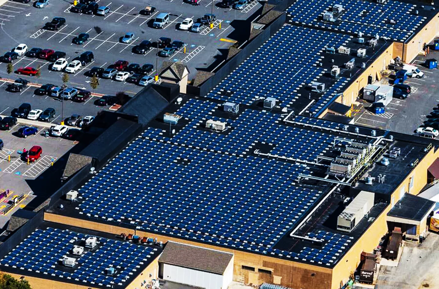 Milliston Commons rooftop Solar